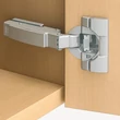 BLUM 71B3550 Clip-Top BLUMOTION Ráütődő Kivetőpánt 110°, csavaros 