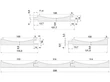 FALI PANEL LEGATO ANTRACIT (UNI TM0115) 2750x128x18MM 6 DB/CSOMAG (1,9 M2)