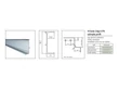 GOLA PROFILRENDSZER 80/G38.AL52 PROFIL 4200x48,9x17mm FEHÉR