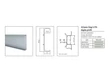 GOLA PROFILRENDSZER 80/G39.AL09 PROFIL 4200x66,4x17mm DUPLA FEKETE