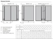 BÚTORPÁNT FDS POCKET DOOR VASALAT 550MM R015502H SZÜRKE