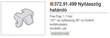 Forest HAFELE FELNYÍLÓ 372.91.499 FREE FLAP 1.7 NYITÁSSZÖG HATÁROLÓ SZÜRKE - 10003331435