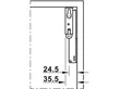 HAFELE FELNYÍLÓ 372.27.703 FREE SPACE "E" FELNYÍLÓ VASALAT
