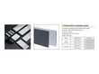 FIÓKRENDEZŐ MODULÁRIS PANEL H=60mm 2000mm FEHÉR