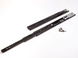 GOLYÓS FIÓKCSÚSZÓ BLACK PUSH-OPEN 450mm HOME BOX HB45 COMFORT PO 45mm TEHERB.:25kg FEKETE