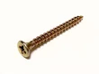 FACSAVAR REISSER 4x40mm ACÉL, SÁRGÍTOTT, TÖVIGMENETES 500db/doboz
