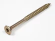 FACSAVAR REISSER 6x80mm TORX,  ACÉL, SÁRGÍTOTT, RÉSZMENETES 100db/doboz