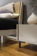 MŰANYAG DESIGN LÁB ART779/R H=120mm FEKETE