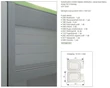 REDŐNY RENDSZER KIT 2.0 REDŐNYSZETT A357 1300x600mm EZÜST