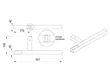 IRODAI ASZTALLÁB HOME BOX ALFA TELESZKÓPOS KÖTŐ 1035-1660mm MATT FEKETE