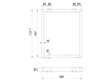 IRODAI ASZTALLÁB HOME BOX OPTIMO 1 PÁR 580x710mm MATT FEKETE
