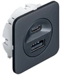 833.73.809 Hafele LOOX 5 24V-os beépíthető USB A-C töltő