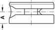 262.87.003 Häfele Matrix Összehúzóház 35 Imbuszkulcs SW6 19 mm Favastagságtól 