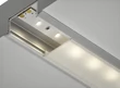 833.72.845 Häfele Loox Bemarós Aluminium Profil LED-Szalagokhoz Tejüveg Burkolattal 2,5fm 18/6,5mm