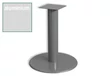 Forest BISZTRÓ ASZTALLÁB MFMT02.FH CSÖ:120mm, LAP: 250X250, TALP: ALUMÍNIUM - 10001521010