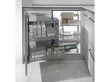 Forest BELSŐ FÉMRÁCS 883B/DXC DYNAMIC CORNER CSILLAPÍTOTT JOBBOS 860x600-850x480-560mm KRÓM - 10006220510
