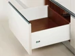 Forest FDS DUPLAFALÚ FÉM FIÓKOLDAL FDS-PRO D 550mm MAGASÍTOTT, 40kg FEHÉR - 10006633550