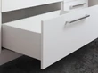 Forest SLIM DUPLAFALÚ FIÓKOLDAL DF-C 350mm FEHÉR - 10006634210
