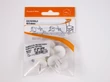 Forest PADLÓVÉDŐ CSÚSZTATÓSZEG 24mm SZEGGEL 8db/Blister FEHÉR - 10015506100