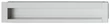 155.01.131 Fogantyú tolóajtó 143x34mm alumínium