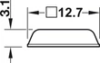 356.27.416 Ajtó koppanás gátló DB127 12