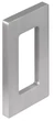 904.00.452 Fogantyú tolóajtó öntapadós 110mm inox