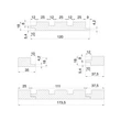 FALI PANEL ALLEGRO KLASSZIKUS SZÜRKE (UNI TM0112) 2750x121x18MM 4 DB/CSOMAG (1,2 M2)