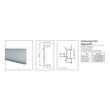 GOLA PROFILRENDSZER 80/G39.AL52 PROFIL 4200x67x17mm DUPLA FEHÉR