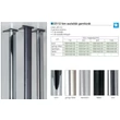 ASZTALLÁB 33112 870mm átm:60mm ALUMÍNIUM