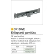 Forest BELSŐ FÉMRÁCS CK130VE ELŐLAPTARTÓ GARNITÚRA HOSSZ: 250mm SZÜRKE - 10006207017