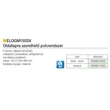 BELSŐ FÉMRÁCS ELQGM155SX BALOS OLDALLAPRA SZERELHETŐ 107×1700×468mm ANTRACIT