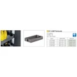 BELSŐ FÉMRÁCS LAMINA CC15LGM FÉMKOSÁR 100x478x82mm ANTRACIT