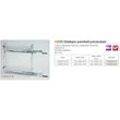 BELSŐ FÉMRÁCS 2104SY/15-50 OLDALLAPRA SZERELHETŐ CSILLAPÍTOTT KIHÚZHATÓ POLC 110x535x510mm KRÓM