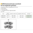 Forest BELSŐ FÉMRÁCS 828B/820 SAROKSZEKRÉNYBE SZERELHETŐ 3/4-ES FORGÓTÁNYÉR 820mm KRÓM - 10006220470