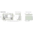 FDS DUPLAFALÚ FÉM FIÓKOLDAL FDS-PRO A 450mm, 40kg ANTRACIT