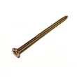 FACSAVAR REISSER 6x100mm ACÉL, SÁRGÍTOTT, RÉSZMENETES 100db/doboz