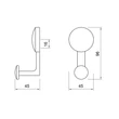 FOGAS E1038 FEKETE