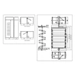 GARDRÓB SZERELVÉNY HOME BOX FORGATHATÓ CIPŐTARTÓ ÁLLVÁNY KERET 705x1633 MM, ACÉLSZÜRKE