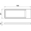 LED  VILÁGÍTÁS LINEO SLAVE 5W NW FEKETE