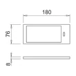 LED  VILÁGÍTÁS K-PAD SDM 5W NW FEKETE