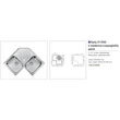 Forest CM MOSOGATÓ ILARIA 2 MEDENCE SAROK 830x830mm ACÉL - 10012130800