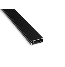 ALUMÍNIUM KERETPROFIL FA06 47x18x4100 mm FEKETE