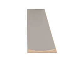 FALI PANEL LEGATO SZAFARI SZÜRKE (UNI TM0113) KEZDŐ PROFIL 2750x117x18MM