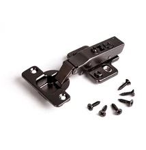 BÚTORPÁNT HOME BOX HB-203 BLACK CSILLAPÍTOTT RÁÜTŐDŐ PÁNT +EXC.ALÁTÉT+CSAVAR FEKETE NIKKEL
