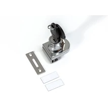 BÚTORZÁR HB LOCKS HB-11 SZIMPLA ÜVEGAJTÓZÁR KRÓM