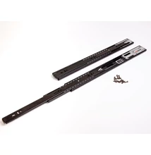 GOLYÓS FIÓKCSÚSZÓ HOME BOX HB45 COMFORT PO BLACK 45mm PUSH-OPEN 300mm TEHERB.:25kg FEKETE