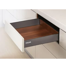 FDS DUPLAFALÚ FÉM FIÓKOLDAL FDS-CLASSIC PO A PUSH OPEN  300mm H84 40kg ANTRACIT