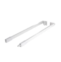 SLIM DUPLAFALÚ FIÓKOLDAL OLDALMAGASÍTÓ RÚD 450mm FEHÉR