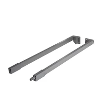 SLIM DUPLAFALÚ FIÓKOLDAL OLDALMAGASÍTÓ RÚD 450mm ANTRACIT