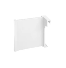 SLIM DUPLAFALÚ FIÓKOLDAL DF-B/DF-C FIÓKRENDEZŐ PANEL HATÁROLÓ H=105mm, 90mm FEHÉR